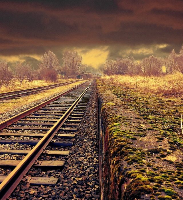 railway, tracks, railroad